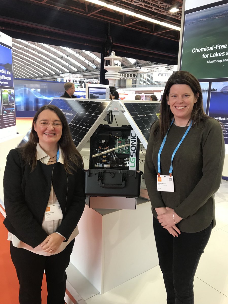 hughesiec's tweet image. Delighted to be with our collaboration partners @lgsonic_nl Launching Real-time Phosphate Monitoring @DCU @DCUInvent @insight_centre @McCaulMV #Aquatech @Aquatech 