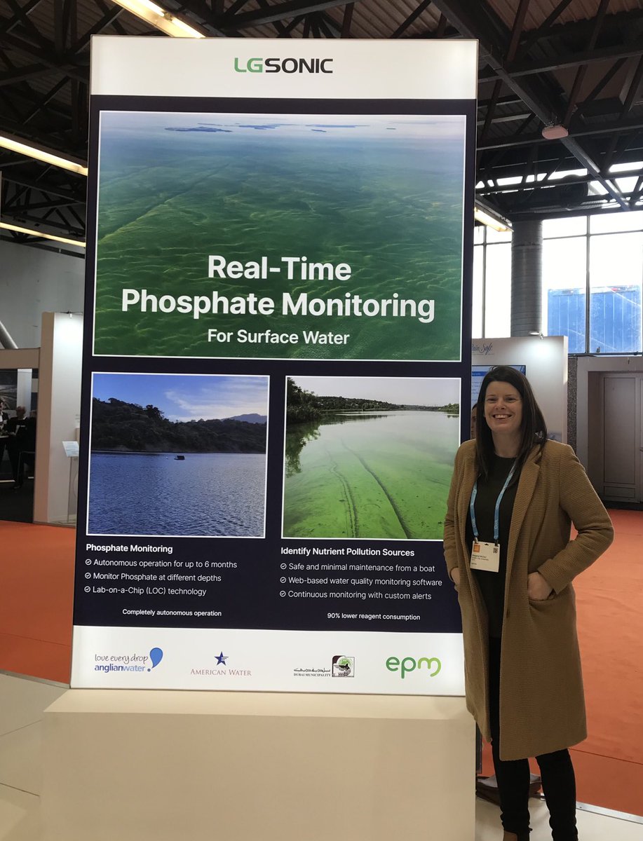 hughesiec's tweet image. Delighted to be with our collaboration partners @lgsonic_nl Launching Real-time Phosphate Monitoring @DCU @DCUInvent @insight_centre @McCaulMV #Aquatech @Aquatech 