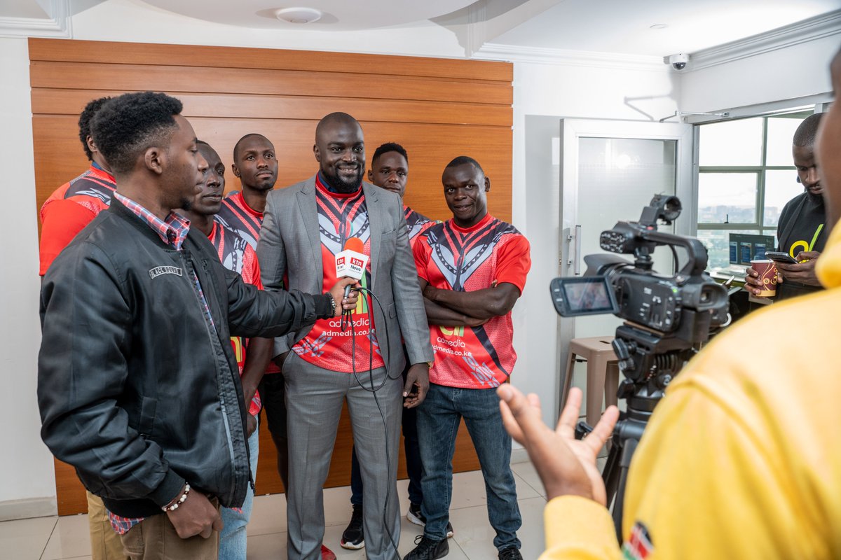 JacobJobby's tweet photo. We at @AdmediaKe  have proudly sponsored Kenya Rugby League Federation to the tune of KES 5M ahead of their participation in the #JPBothaAfricanCup in Pretoria this week. This'll go a great mile in growing the League version of rugby as the country also excels in Union rugby. https://t.co/R8L7isQu61