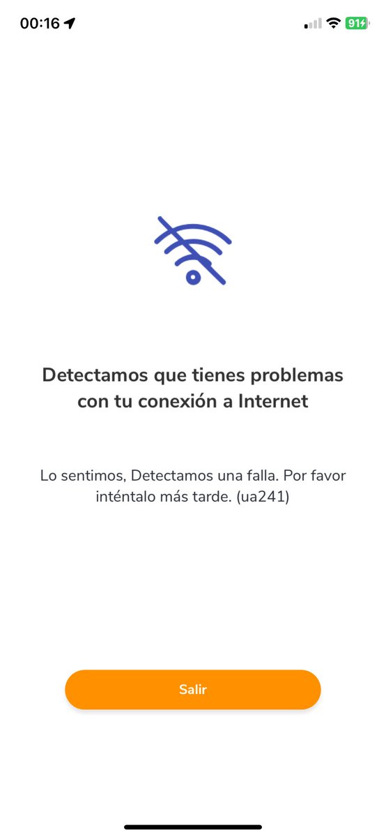 brendacaceres's tweet photo. @BancoEstado hola! tengo problemas desde ayer para ingresar a la app, dice que no tengo conexión a internet pero si tengo y puedo ingresar a otras apps. Ayuda por favor. https://t.co/CSAzFIQIfx