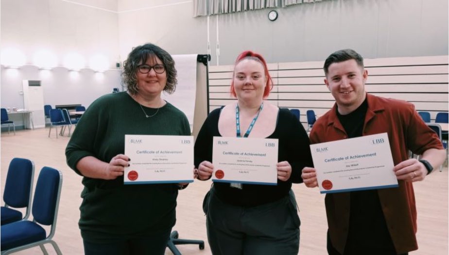 Congratulations to Kirsty Shanley, Jay Willett and Joanna Finney for completing the Leading Beyond Boundaries System Leadership Course! Proud to now have five LBB alumni in BLMK’s brilliant Primary Care Training Hub.