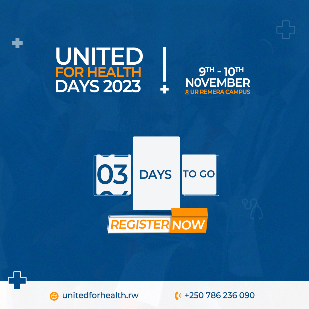 🤔Still counting days?
Today, we're only 3⃣ days until #UFHDays2023

⚡️Tag and invite a friend who should not miss this opportunity. 

#HealthierTogether