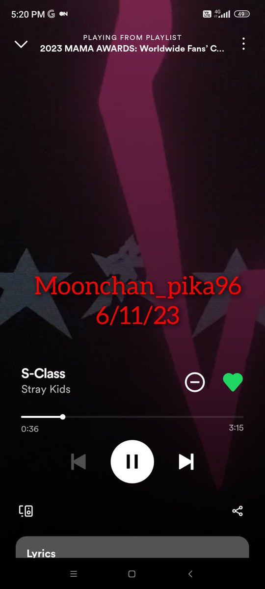 MoonChan_pika96's tweet image. ✨Proof Voting Mama 2023[FINAL]✨

Day 1  - by @MoonChan_pika96

#TeamStar #StaySupportTeam
#StrayKids @SupportsystemSK
#BabySTAYsCatchingUp 💚