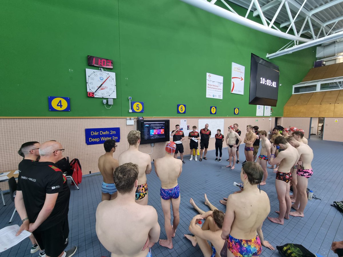The first weekend of National Squad training is in the books!✅

It was great to see our athletes and coaches come together in Swansea to mark the start of an exciting season. 🏊‍♂️🏊‍♀️

#WeAreWelshAquatics
