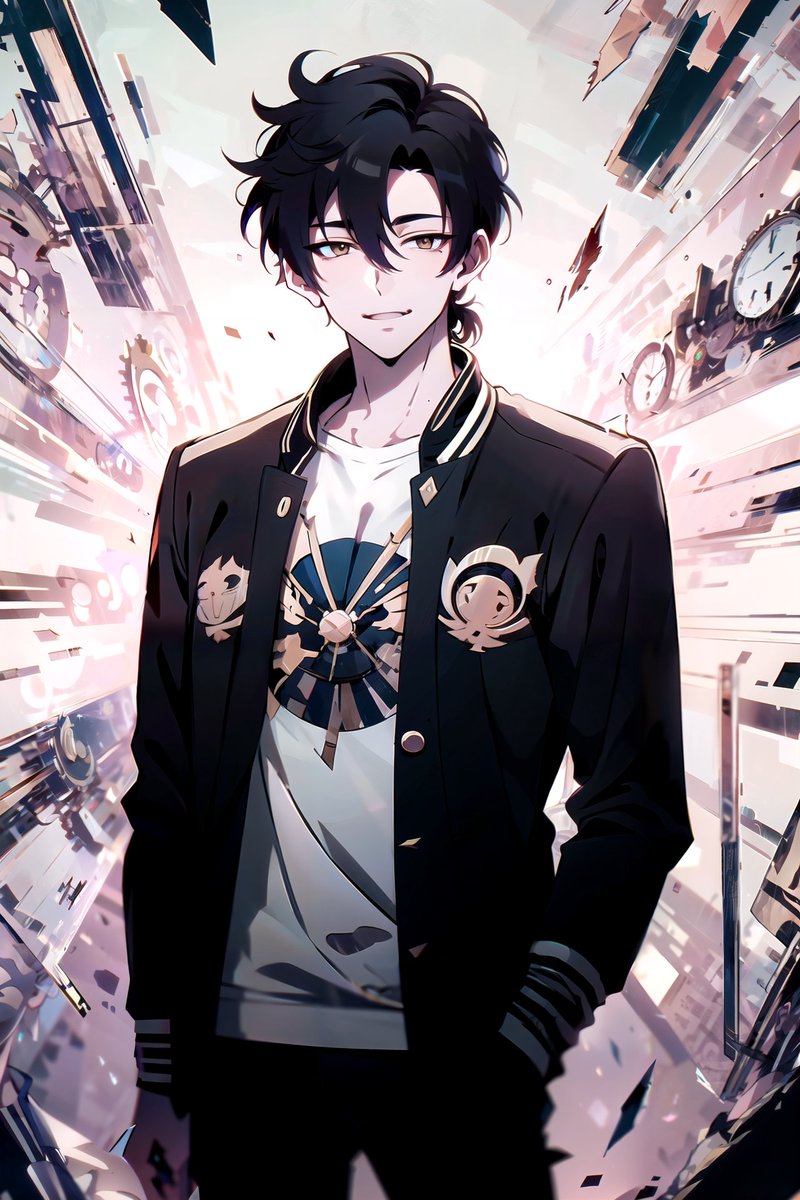 SJLaurant's tweet photo. New AI-generated image on PixAI! Discover more anime and realistic AI artwork: https://t.co/foa6ZTTjnt #pixai #AIイラスト #AIart #stableDiffusion #shirt #jacket #anime_style #open_clothes #open_jacket #LinkClick https://t.co/sHBZWbn145