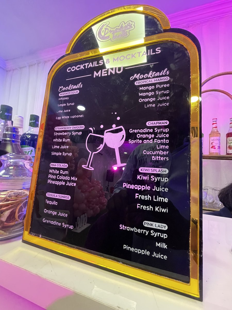Drinks_Taste's tweet photo. Our customized Cocktail Menu List for each event. 

Connect with us to make it happen for your Events.

08169961966 https://t.co/ChxuwUGETR