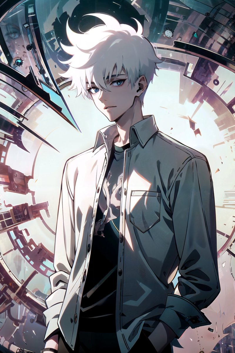 SJLaurant's tweet photo. New AI-generated image on PixAI! Discover more anime and realistic AI artwork: https://t.co/foa6ZTTjnt #pixai #AIイラスト #AIart #stableDiffusion #shirt #jacket #anime_style #open_clothes #open_jacket #LinkClick https://t.co/sHBZWbn145