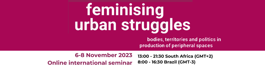 habitat_intl's tweet photo. 🟣Feminising Urban Struggle Seminar🟣
✨Today is the kick off of this Online International Seminar :

Over one hundred scholars to debate critical feminist urban research and explore women’s urban struggles

Follow it online https://t.co/ldlcAigDIw
🔗 ℹ️ https://t.co/8JzFJlLMdr https://t.co/1reLFtSzIx
