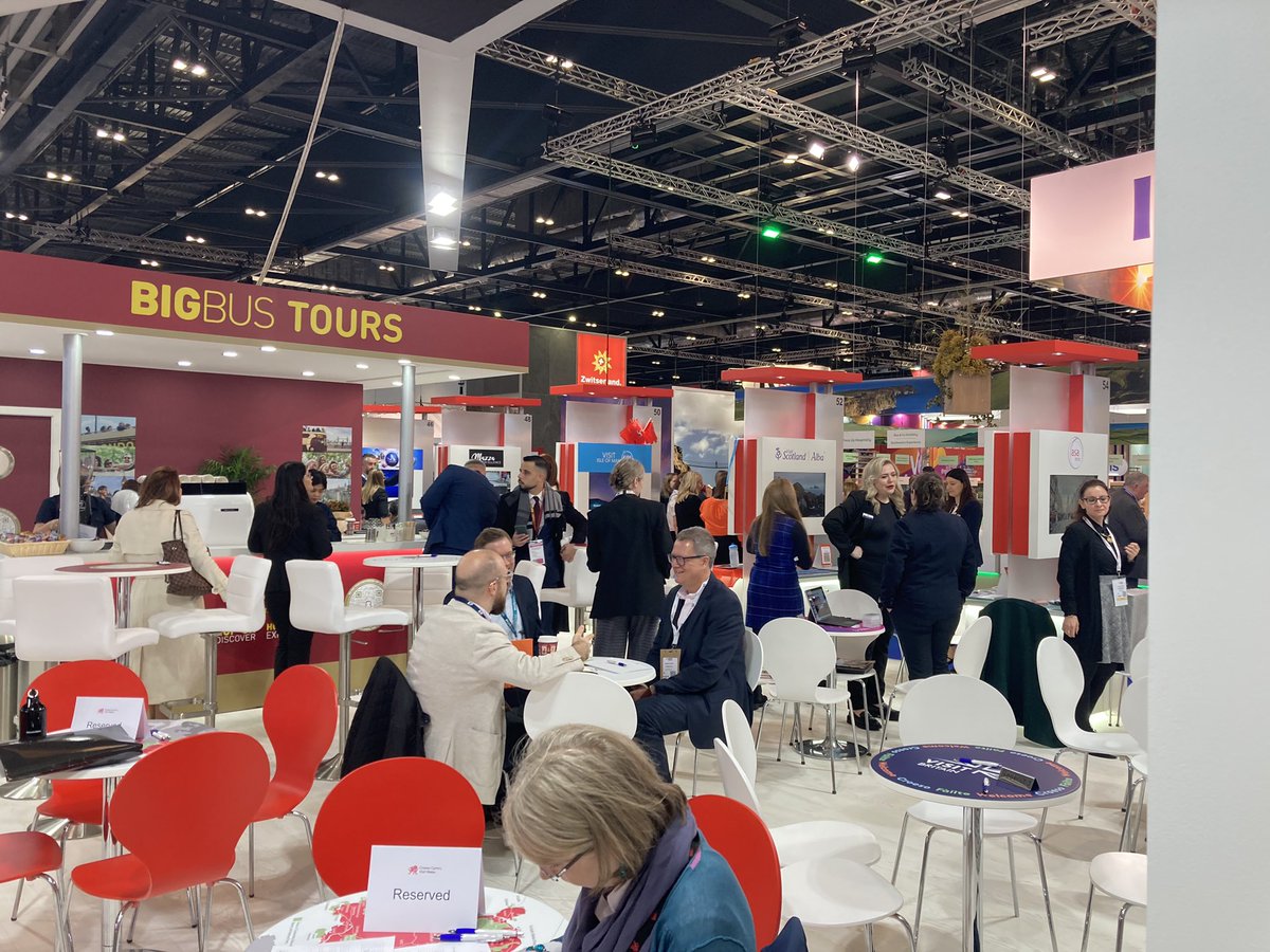 It’s underway <a href="/WTM_London/">World Travel Market (WTM) London</a> #WTM23 ready for a busy few days. <a href="/UKinbound/">UKinbound</a> #tourism #networking