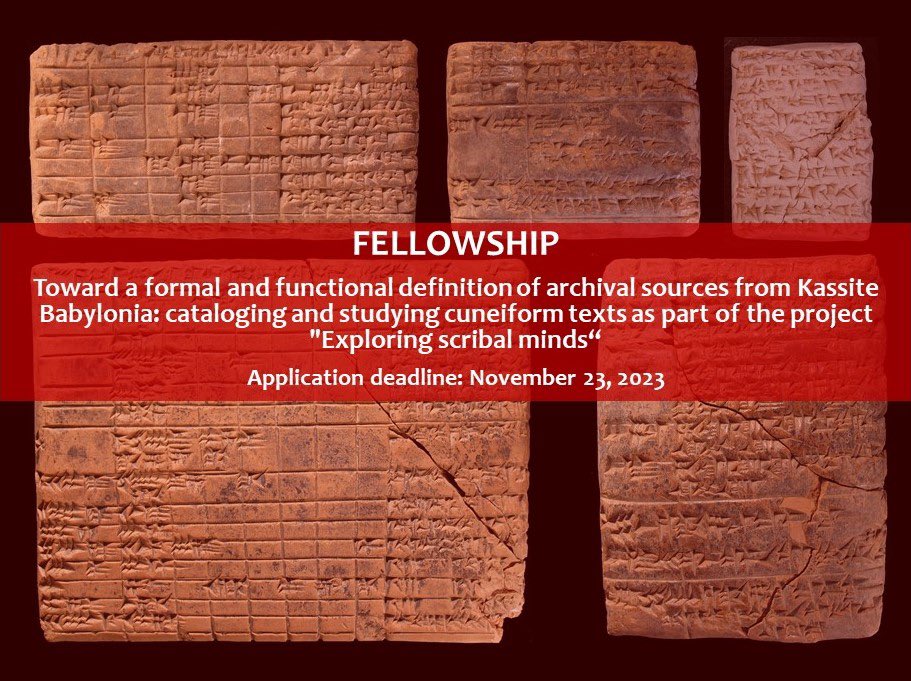 Vicino Oriente & Egitto UNITO (@voe_unito) on Twitter photo FELLOWSHIP
Deadline: 23 Nov 2023, 1pm (CET)
12 months (with a possible extension of 8 months)
salary: 1.950 € (after tax)
Link to submission form: unito.it/ricerca-e-inno…
Both pre-docs and post-docs can apply
Inquiries: elena.devecchi@unito.it FELLOWSHIP
Deadline: 23 Nov 2023, 1pm (CET)
12 months (with a possible extension of 8 months)
salary: 1.950 € (after tax)
Link to submission form: unito.it/ricerca-e-inno…
Both pre-docs and post-docs can apply
Inquiries: elena.devecchi@unito.it