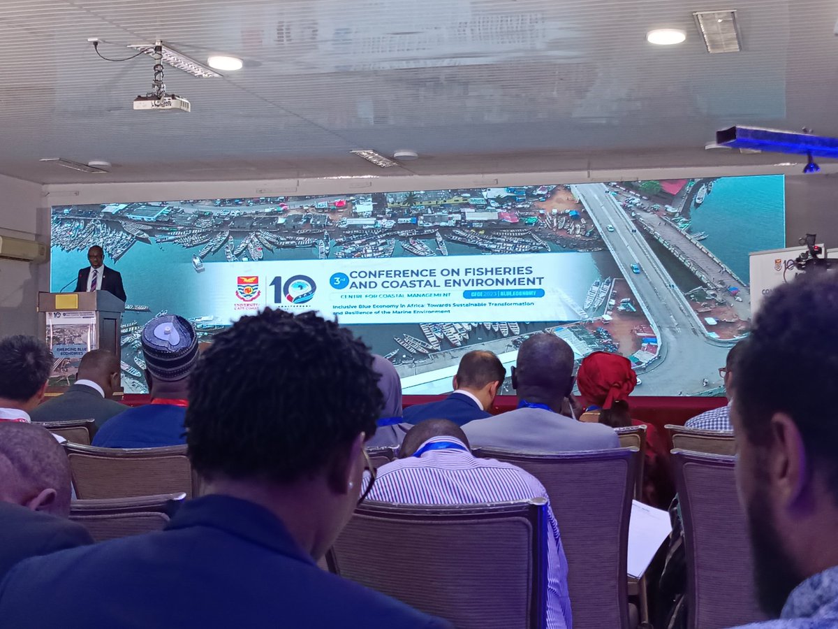 Sènankpon Tcheton (@senankpont) on Twitter photo Here we go with the 3rd Conference on Fisheries and Coastal Environment.
<a href="/ccm_ucc/">Centre for Coastal Management</a>
<a href="/SolvingFCB/">Solving-FCB | @solvingfcb.org on BlueSky</a>
<a href="/FutureEcoAfrica/">FutureEcoAfrica</a> Here we go with the 3rd Conference on Fisheries and Coastal Environment.
<a href="/ccm_ucc/">Centre for Coastal Management</a>
<a href="/SolvingFCB/">Solving-FCB | @solvingfcb.org on BlueSky</a>
<a href="/FutureEcoAfrica/">FutureEcoAfrica</a>