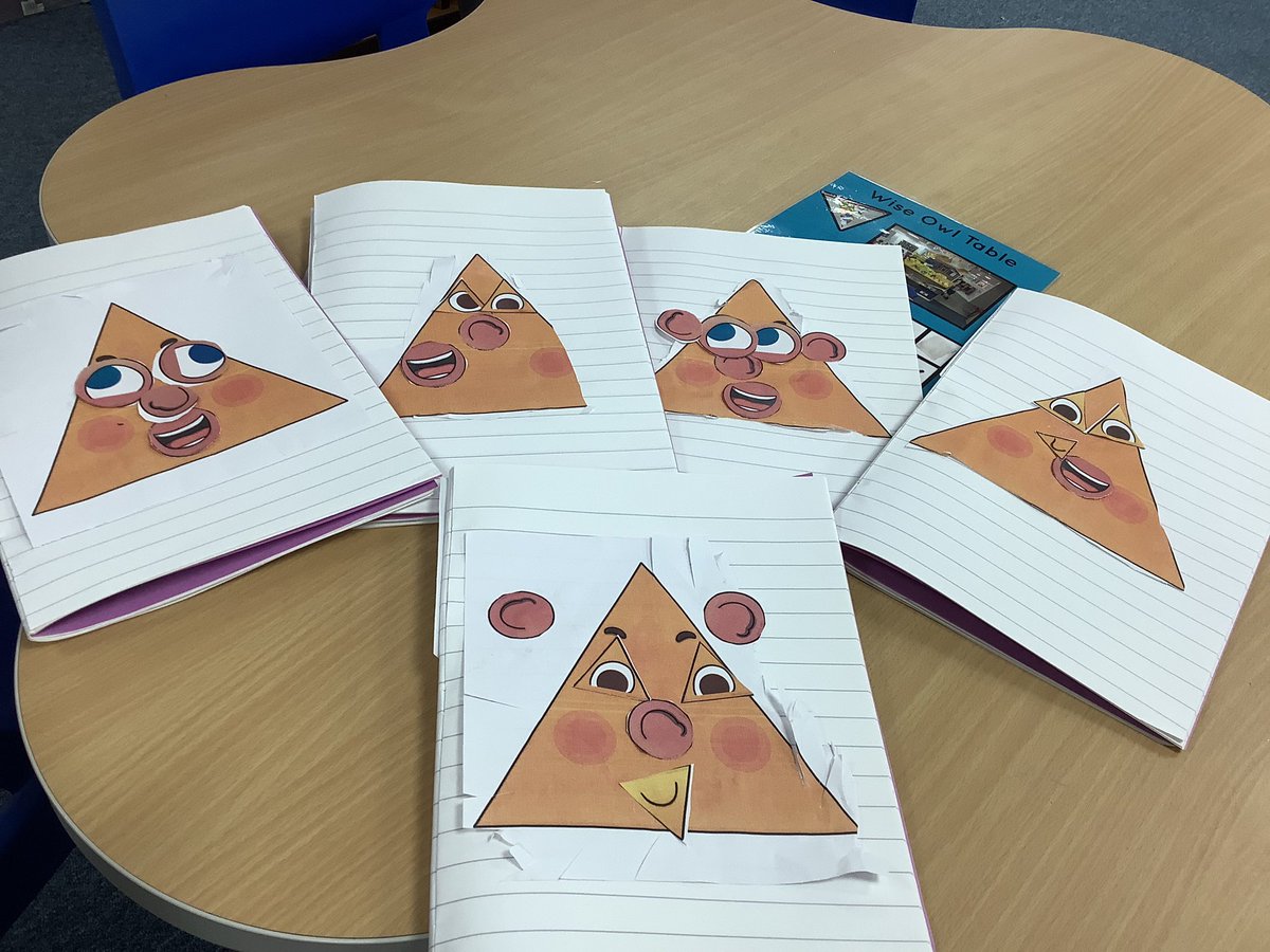HasReception's tweet image. Look at our #circle and #triangle creations from #MagicMaths…