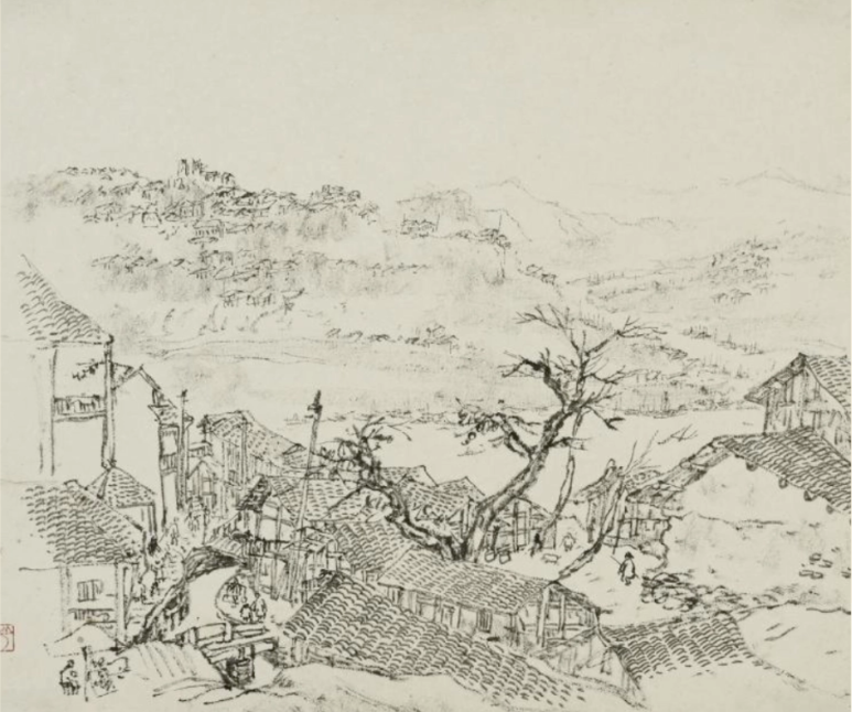 kaijunart's tweet photo. Fog Chongqing, 1940, By Guan Shanyue

#chinesesketch #chinesepainting #guanshanyue https://t.co/HwP95hFVER