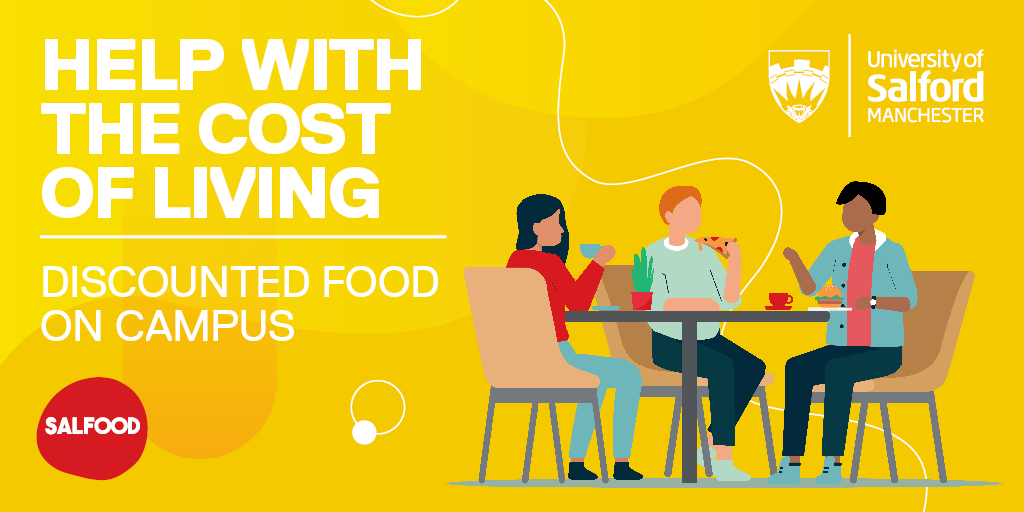 UoS_Students's tweet photo. We know the rising cost of living can be especially tough for students. That’s why, starting today, you can get 20% off everything in Allerton and Maxwell Refectories! It's just one of the ways we're helping you to save money on campus.

Find out more: https://t.co/CgCGMq55XV https://t.co/JKgFtz3TET
