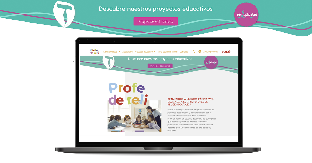 GRUPOEDEBE's tweet photo. ✝️🎓 En Edebé contamos con #ProfeDeReli: un espacio acogedor, pensado para que puedas explorar los distintos contenidos preparados periódicamente para facilitar la labor docente, y ofrecer una enseñanza relevante y de alta calidad.
https://t.co/WIfdfDctVG https://t.co/6rNEK2E8SI