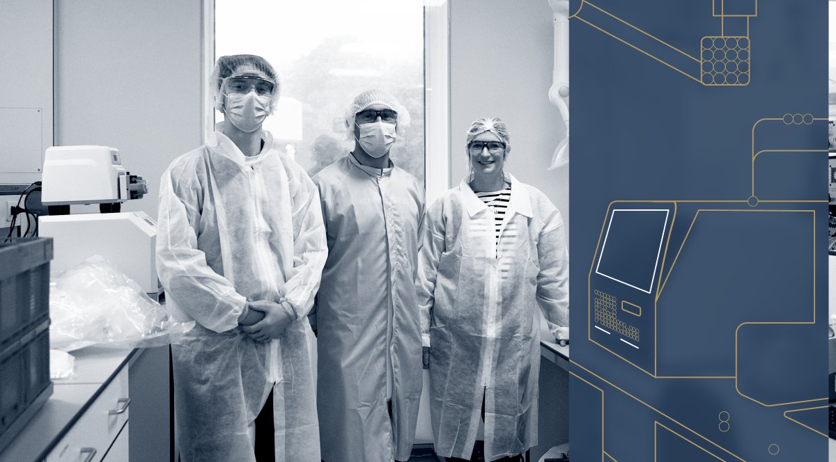 Next to experts in oncology &amp; digital PCR, our team also gave early access to the team at Exothera.

Learn how they experienced our next product on November 10th, register via hubs.la/Q027P2C80
