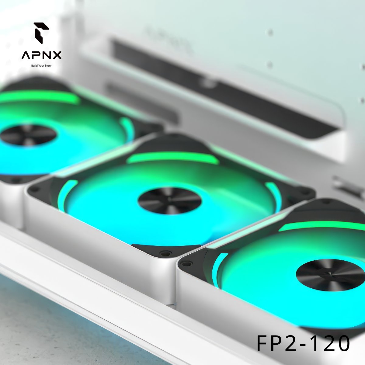 APNX_global's tweet photo. Feel the Breeze with New FP2-120 Case Fans!  
Its thicker 30mm design with larger blades for peak performance. Enjoy a 30~50% more cooling power than standard fans!
👉https://t.co/CXOBo77EU8
#APNX #AdvancedPerformanceNexus #BuildYourStory
#PerfromanceFan #30mmFan #argbFan #PWMFan https://t.co/mwloF8AZYg