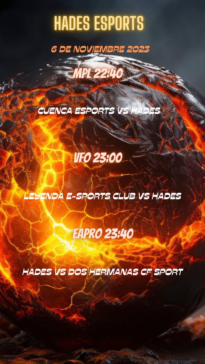 HADES eSports Oficial (1,2K) tweet media