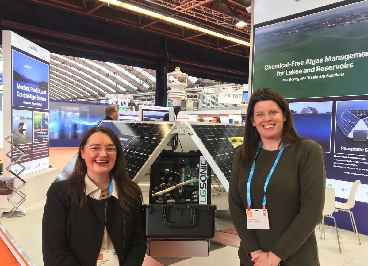 Margaret McCaul (@mccaulmv) on Twitter photo Great to be at <a href="/Aquatech/">Aquatech</a> for the launch of the phosphate sensor an amazing result from a fantastic collaboration with <a href="/lgsonic_nl/">LG Sonic</a>. Go check it out at
booth 06.100.
insight_centre <a href="/DCUChemistry/">DCU School of Chemical Sciences</a> <a href="/DCU_Research/">DCU Research</a> Great to be at <a href="/Aquatech/">Aquatech</a> for the launch of the phosphate sensor an amazing result from a fantastic collaboration with <a href="/lgsonic_nl/">LG Sonic</a>. Go check it out at
booth 06.100.
insight_centre <a href="/DCUChemistry/">DCU School of Chemical Sciences</a> <a href="/DCU_Research/">DCU Research</a>