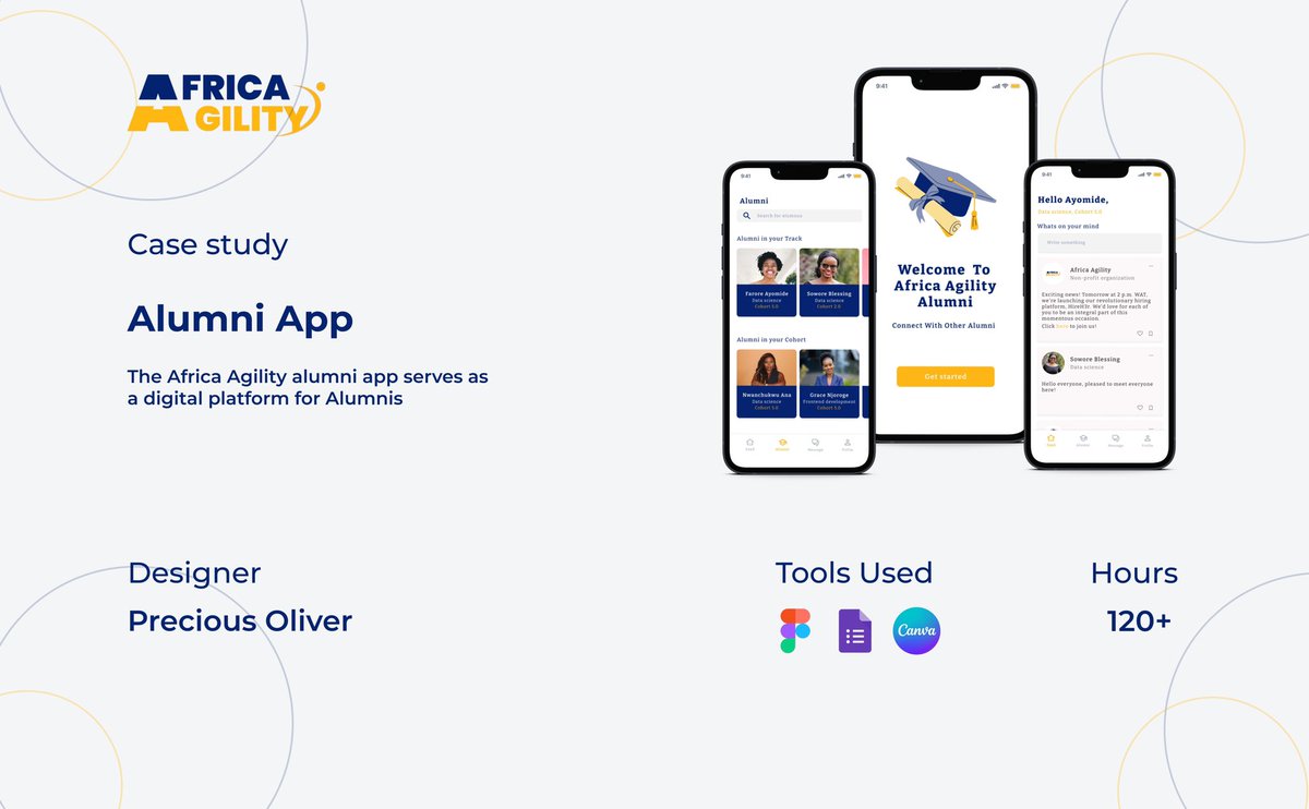 JoanTch's tweet photo. A prototype for a casestudy I did a on an alumni app for @AfricaAgility please check out the entire casestudy and let me know your thoughts ❤️
https://t.co/KQVwQoeu9V https://t.co/wkC6v35tA0