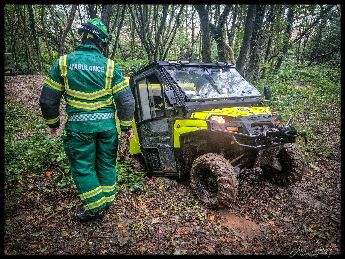 During our recent training rotation the team took part in ATV training. This off road capability enables HART to access and extricate patients in difficult to reach terrain. #HART @swasFT @swasft_eprr #ambulanceservice #offroaddriving #training #emergencyservices