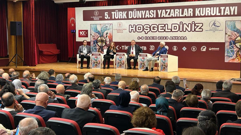 TÜRKSOY (@turksoyorg) on Twitter photo TÜRKSOY Genel Sekreter Yardımcısı Sayit Yusuf 5. Türk Dünyası Yazarlar Kurultayı'na katıldı. TÜRKSOY Genel Sekreter Yardımcısı Sayit Yusuf 5. Türk Dünyası Yazarlar Kurultayı'na katıldı.