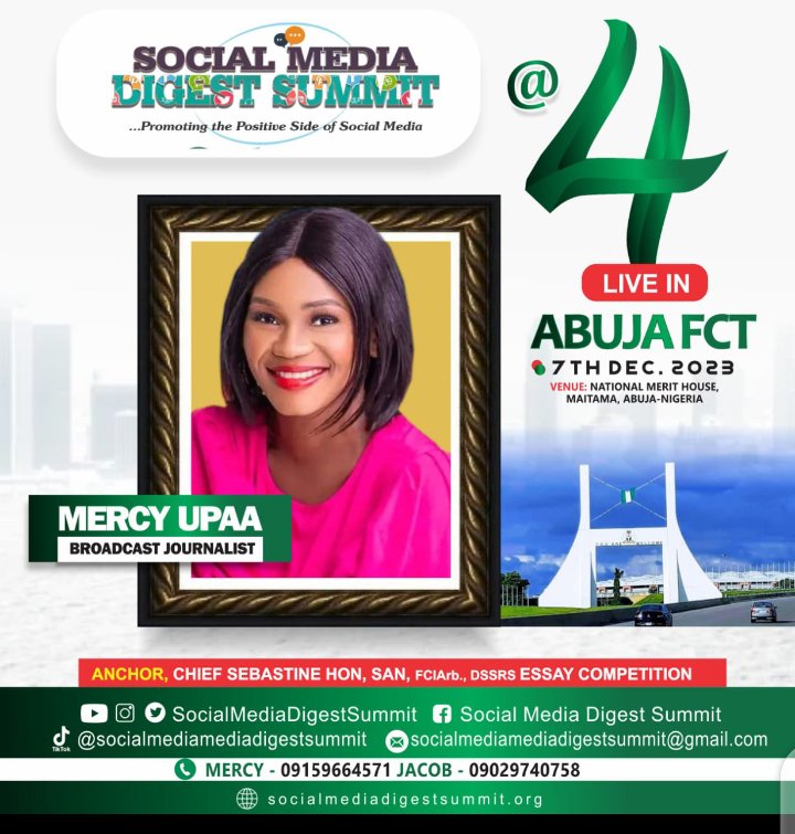 emmanuel_atser's tweet photo. Social Media Digest Summit 4th Edition  

Check flier for participation in the 2nd Edition of Chief Sebastine Hon, SAN, FCIArb., DSSRS Essay Competition.
To participate:
Visit: https://t.co/vBBObFaCuu
@DigestSoci63077 
@HonMichaelson 
@JacobWuese 
#AbujaTwitterCommunity 
Read👇👇 https://t.co/bwHCZD5lsD