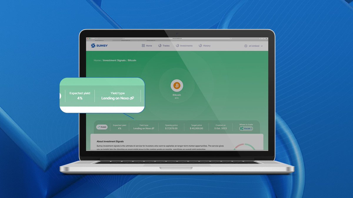 SumsySignals's tweet photo. Another update from #SumsySignals! 

We've not only refined the UX for a smoother trading experience. We’ve introduced a game-changer: Investment Signals 🌱

Zero in on longer-term opportunities, only on Sumsy Signals. 

Download the app today.

#InvestmentSignals #Investing https://t.co/8O6jQRmCcC