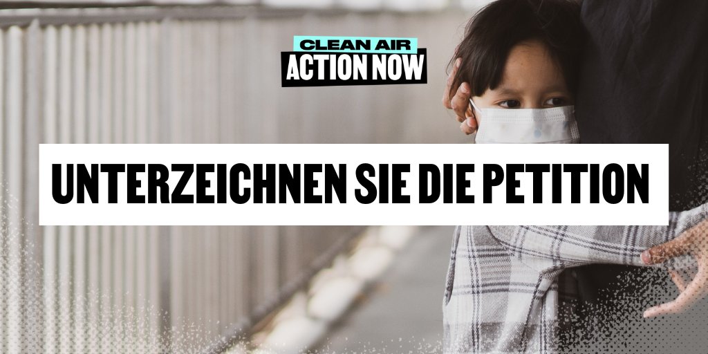 Wussten Sie, dass Luftschadstoffe bei Kindern das Risiko für Atemwegserkrankungen und Entwicklungsprobleme erhöhen?

Unsere Familien sind unbezahlbar. Wir müssen jetzt handeln. Unterzeichnen Sie jetzt unsere Petition: act.wemove.eu/campaigns/saub…

#CleanAirActionNow 🌍💚