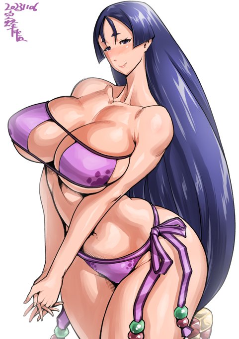 源頼光ママ描きました 水着の保持力スッゴイよね 好き 