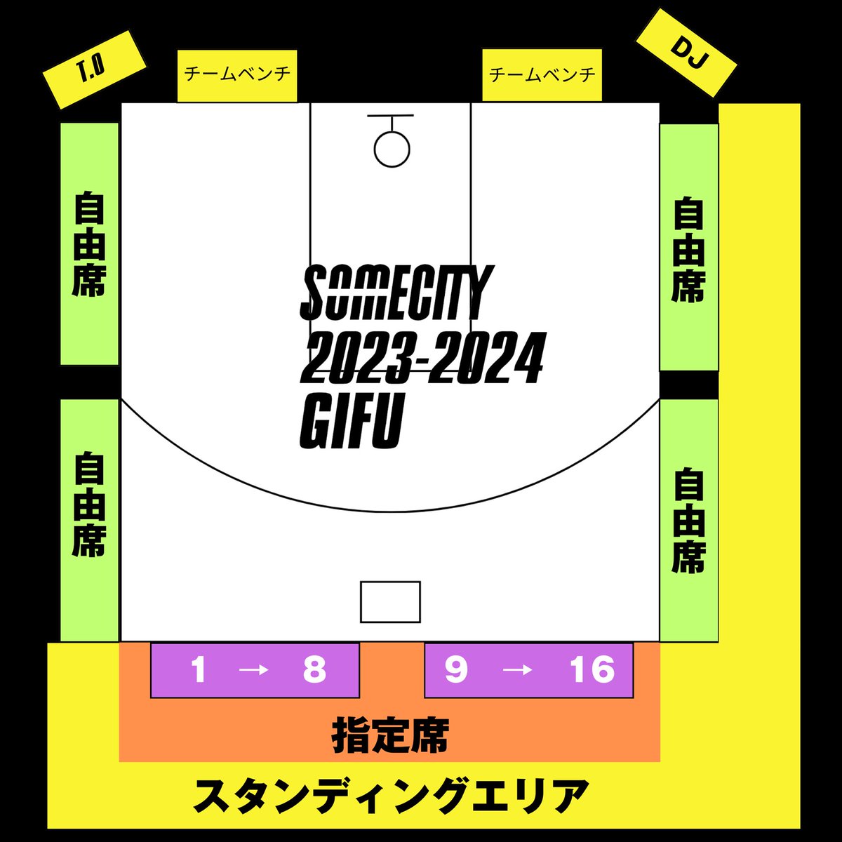 somecity_gifu's tweet photo. SOMECITY 2023-2024 GIFU
12.10.SUN 
アテナ工業アリーナ サブアリーナ
イエローコートへ出場するチームが決まるストリートボール岐阜最強決定戦！
Live pocketにてチケット販売開始！

https://t.co/iau7halZOH https://t.co/FMD1RWGSn7