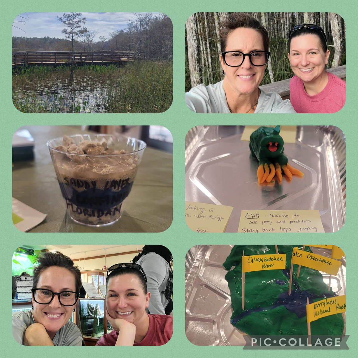 Thank you <a href="/TeachEverglades/">EvergladesEducation</a> for the awesome workshop you put on for teachers at Grassy Waters N.A. on this past Saturday! <a href="/STEMagillPSMS/">Heather Magill</a> and I dip-netted, swamp tromped, and experienced awesome curriculum and activities we will be able to use in our classrooms!
