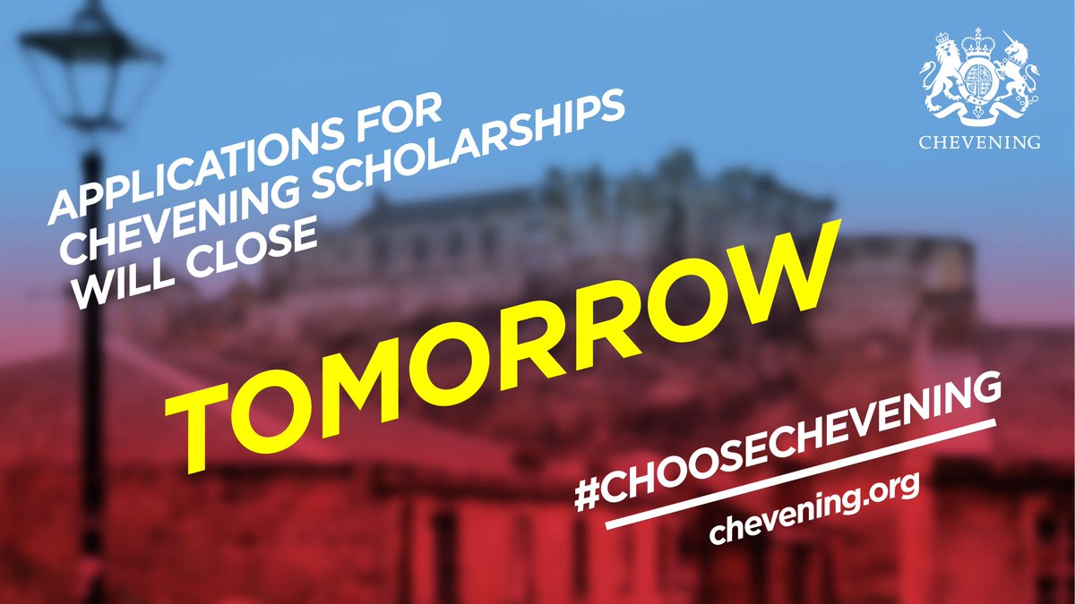 UKinChad's tweet photo. 🚨 La date limite de dépôt des candidatures #Chevening  est demain! 🎓

Postulez maintenant 👉 https://t.co/EtuaQccjOt

#ChooseChevening https://t.co/FJs2rsMidk
