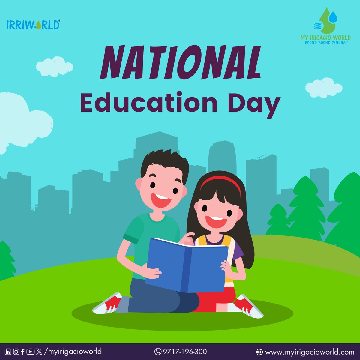myirigacioworld's tweet photo. "Education imparted by heart can bring revolution in the society." 📚👨‍🎓

🌐https://t.co/qZ50Ouhitl

#irrigation #irrigationsystem #agriculture #landscape #landscaping #water #gardening #garden #irrigationdesign #irrigationsystems #landscapedesign #lawncare #dripirrigation https://t.co/QycGy9Rze3