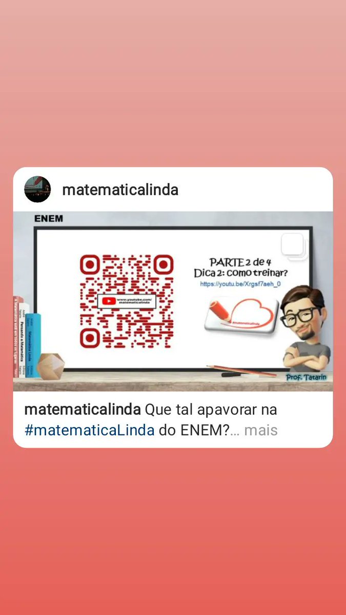 matematicalind1's tweet photo. Que tal apavorar na #matematicaLinda do ENEM?
Pega só esse presentação...

MATERIAL GRATUITO!

#matematicaLinda #andreTatarin #enem #materialGratuito #dicas

https://t.co/Wi3VGZGpHA https://t.co/ithz5XvIkb