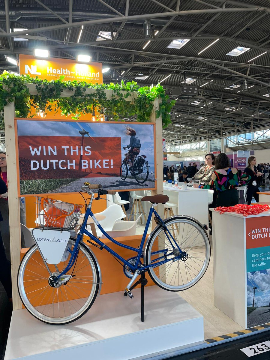 This week, @HealthHolland, <a href="/hollandbio/">hollandbio</a>, and @NFIAHolland (<a href="/LshHolland/">Invest in Holland-Life Sciences & Health Team</a>) are representing the Dutch life sciences ecosystem at the Health~Holland pavilion at BIO-Europe München! Come and visit our booth #263!

#BIOEurope #HealthHolland #lifesciences #biotech #investinholland