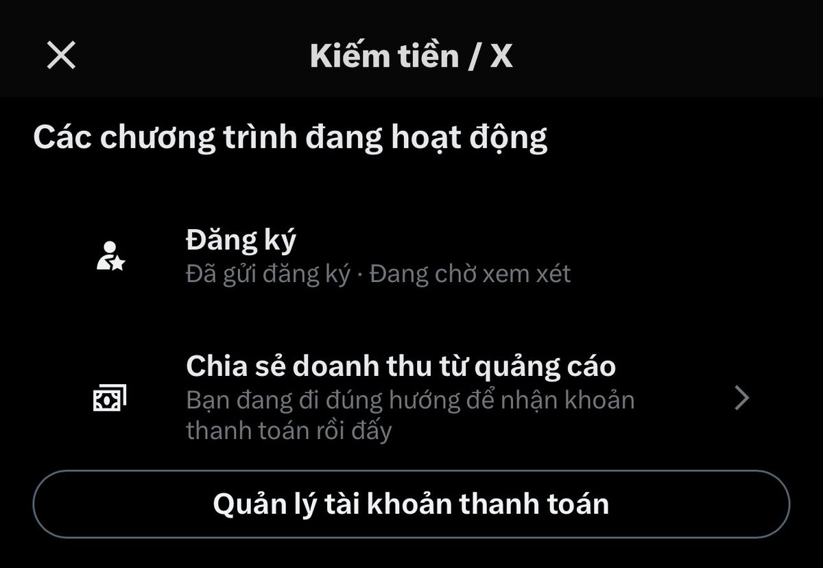 JabSN90's tweet photo. Có ace nào gửi đk kiếm tiền mà #twitter duyệt nhanh ko nhỉ? Mình gửi 4 ngày rồi chưa thấy duyệt, chờ lâu quá, nhà còn vợ dại con thơ đói mốc meo mà anh #Musk chưa cho cái gì để ăn 🥲🥲🥲
#KiemtienX #earnx #earntwitter #ElonMusk #cheox #tuongtac https://t.co/bssBNEn8Vl