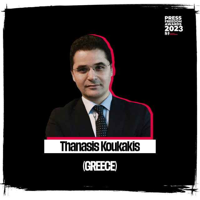 criticalvas's tweet photo. ❗@nasoskook has been shortlisted for the 2023 @RSF_inter Award for #PressFreedom [Impact category] for shinning an intl. spotlight on the opaque surveillance industry network behind 🇬🇷's #PredatorGate, “🇪🇺’s biggest press freedom scandal in recent years.”
https://t.co/uURqK1hwuV https://t.co/3ZfGIjKfyq