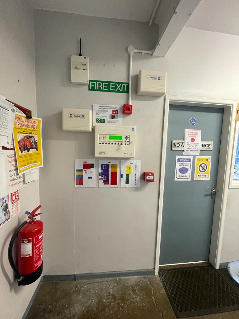ProtiveSecurity's tweet image. New Complete L1 EMS Wireless Fire Alarm Installation - Which had been installed throughout the Offices, Warehouses and buildings throughout Tyson H Burridge in Distington, Whitehaven. #Protive #Security