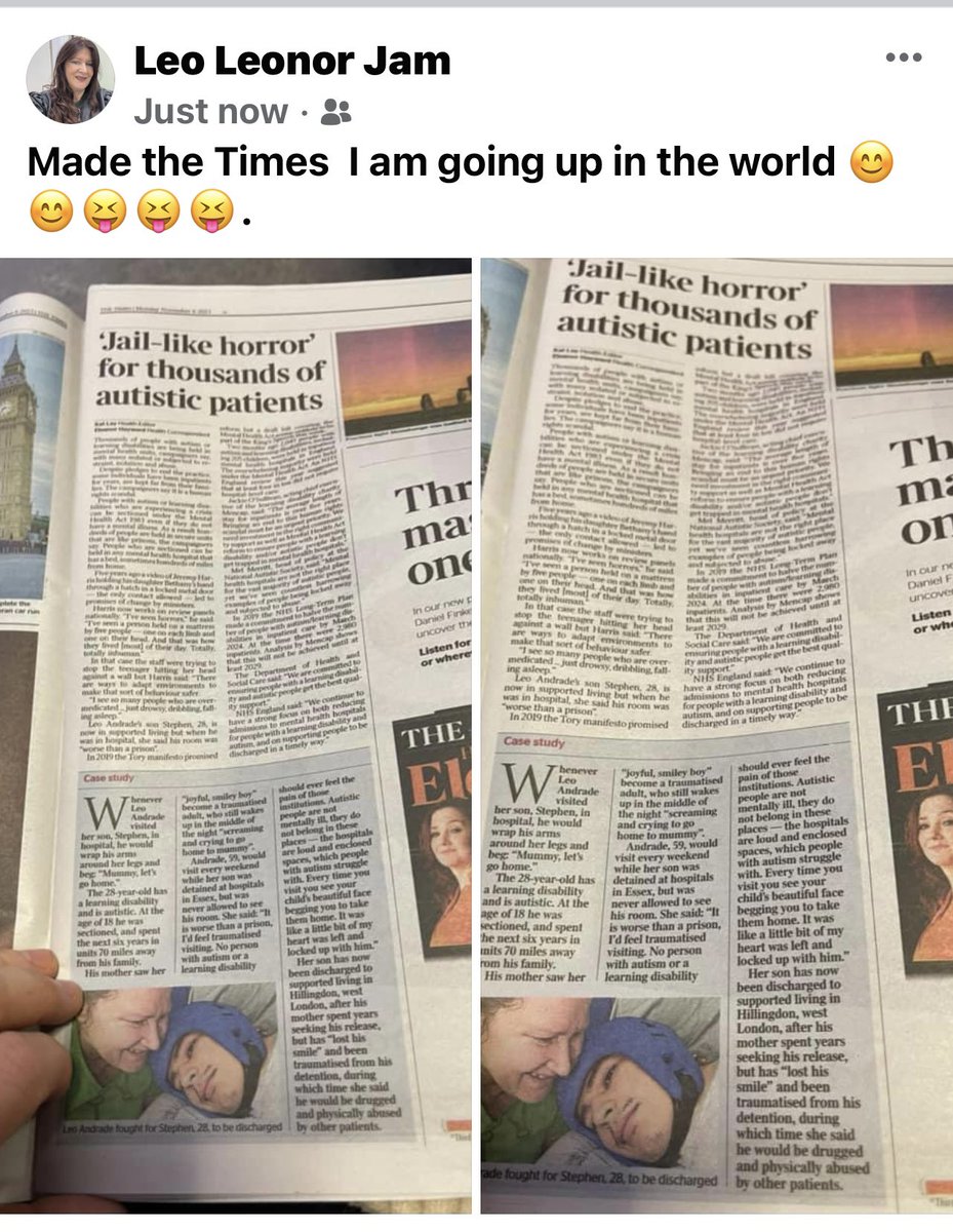 StrippedOf's tweet image. Made the times today. Going up in the world  #Autism #AutisticSon #Autism&amp;amp;ATU @mencap_charity @FinancialTimes  @7daysofaction7