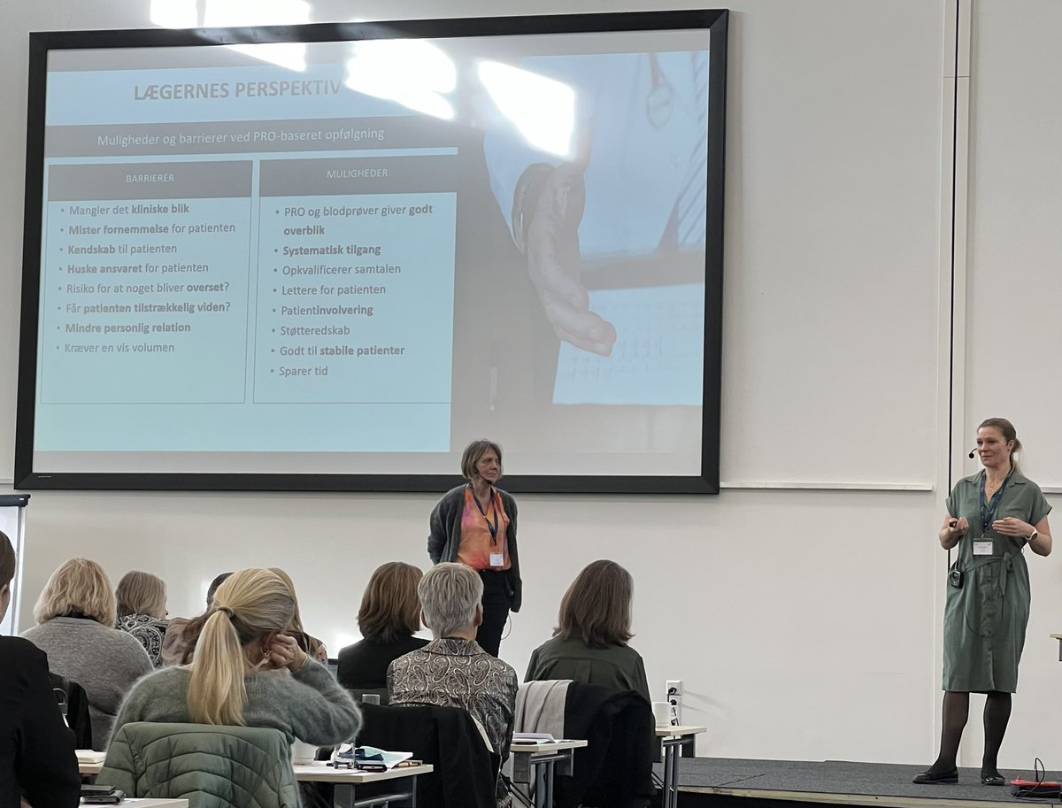 NielsEjskjaer's tweet photo. Så er der fuld fart på #PROseminar - Kæmpevækst, tværsektorielt, nationalt.
Her #BirgitGrove med #ProKid RCT-studie, stærkt arbejde👍
Og #JoanNordahl med kig på #SpørgeSkemaBanken ▶️ #SundhedsDataStyrelsen’ web👍
#StenoNord @AalborgUH @AAUsund @Reg_Nord
#VBS_PRO_DIA #ProDiaKids https://t.co/0CkNEMmuO5