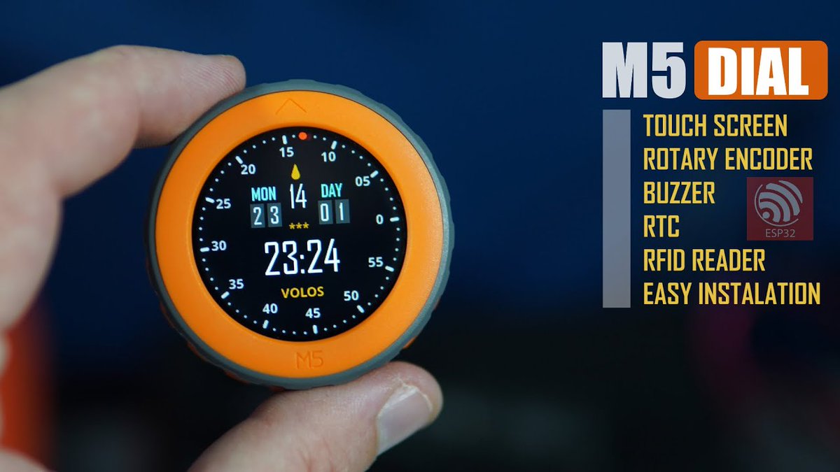 M5Stack's tweet photo. Let's play M5Dial with Volos projects✨
https://t.co/4N99JVKttI
#smartknob #rotaryscreen #iot https://t.co/RIY1uiAgU9