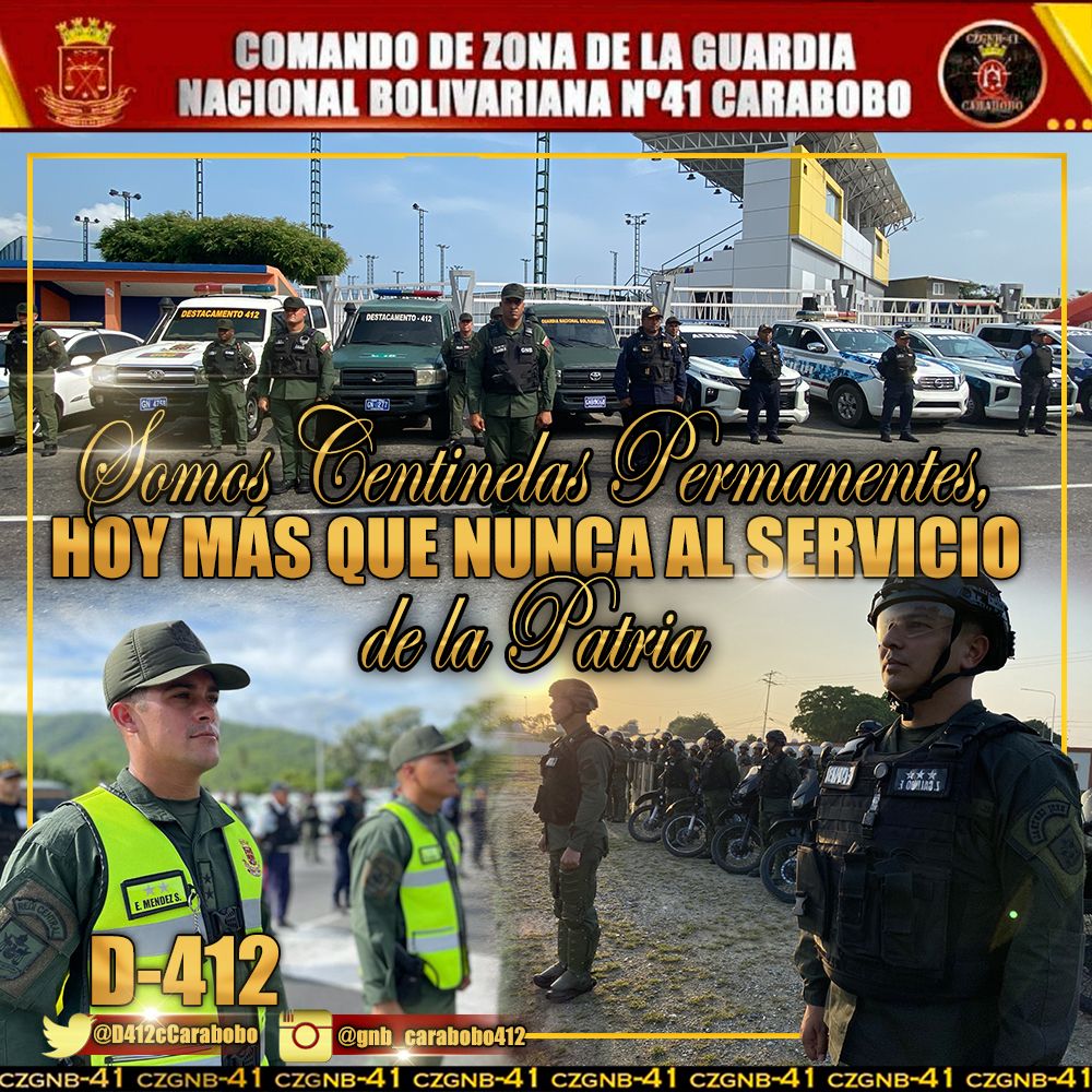 lapaz9820984431's tweet photo. #06NOV23
Trabajamos por mantener la seguridad y tranquilidad de nuestro pueblo venezolano 🇻🇪 https://t.co/enzbjnrpxQ
