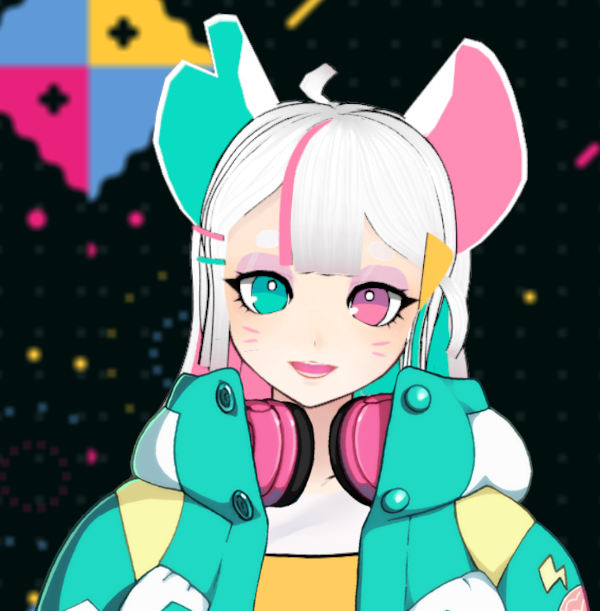 「wow his jacket fits a bit too well hahah」|khee 💛 komaeda 🧀🐭 DR Bunny Zine WIPのイラスト