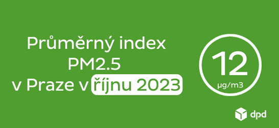 Náš monitoring ovzduší v Praze za říjen vykázal průměrnou hodnotu 12(μg/m3), tedy "vhodné" ovzduší. Je tedy pod doporučeným denním limitem WHO (15 µg/m3), ale například při venkovních sportech to nepřehánějte!🫁🌬️🚴‍♀️ A jak je na tom vaše ulice? shorturl.at/FKMT5
#dpdCZ
