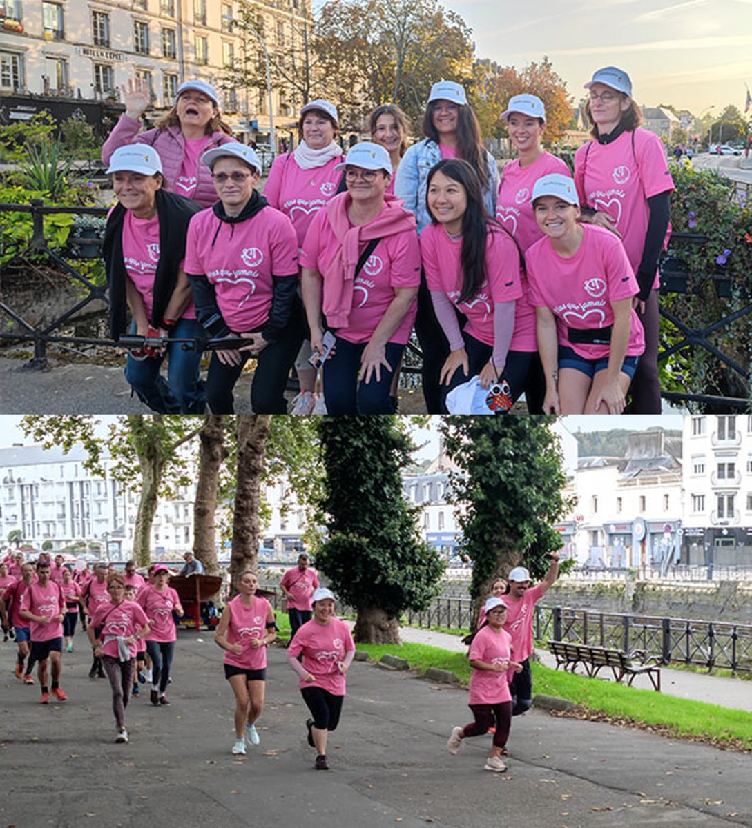 thaiuniongroup's tweet photo. On 1st October, employees of #MerAlliance and Ets Paul Paulet got together for the 5th edition of #KempeR'Ose in #Quimper. This Pink October event, for the prevention and awareness of breast cancer screening, brought together over 5,000 people! #MerAlliance https://t.co/jHzb4SniNK