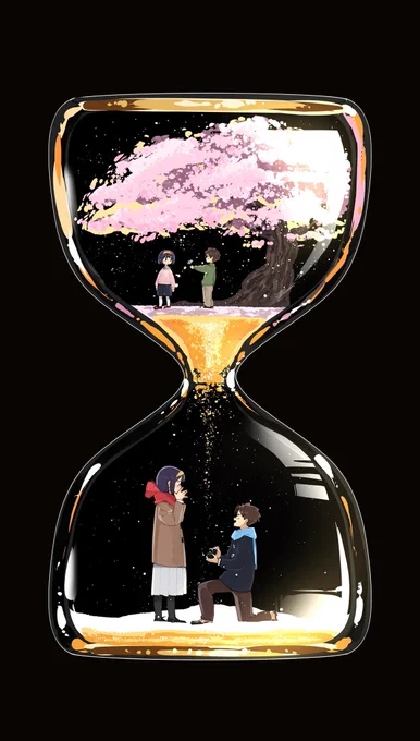 「 流れる時 」 
