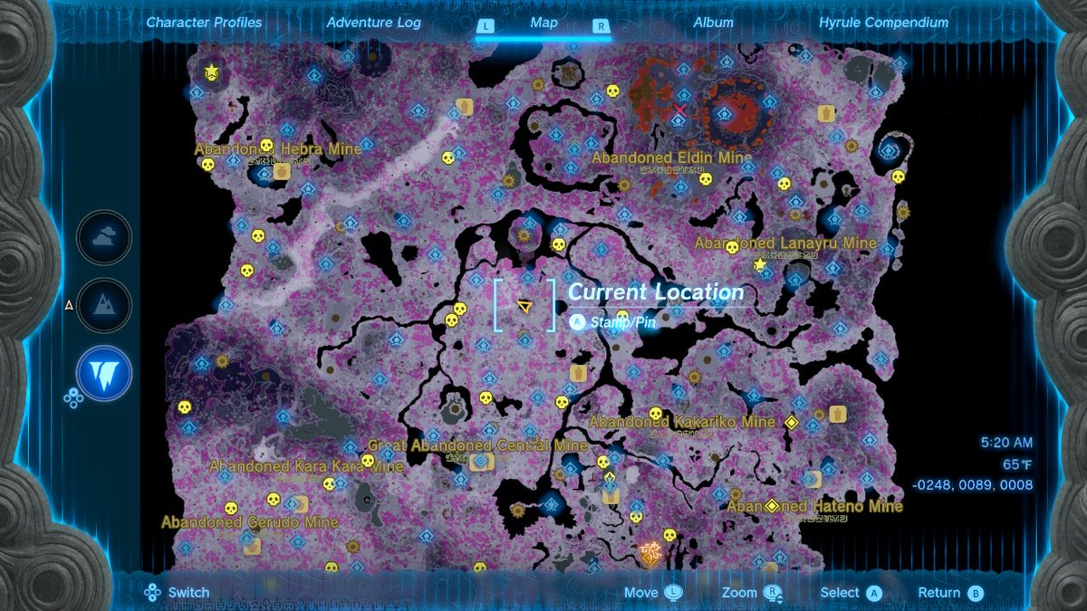 Lumexas's tweet photo. All explored!  #TearsOfTheKingdom #Zelda #NintendoSwitch https://t.co/nVE4998dco