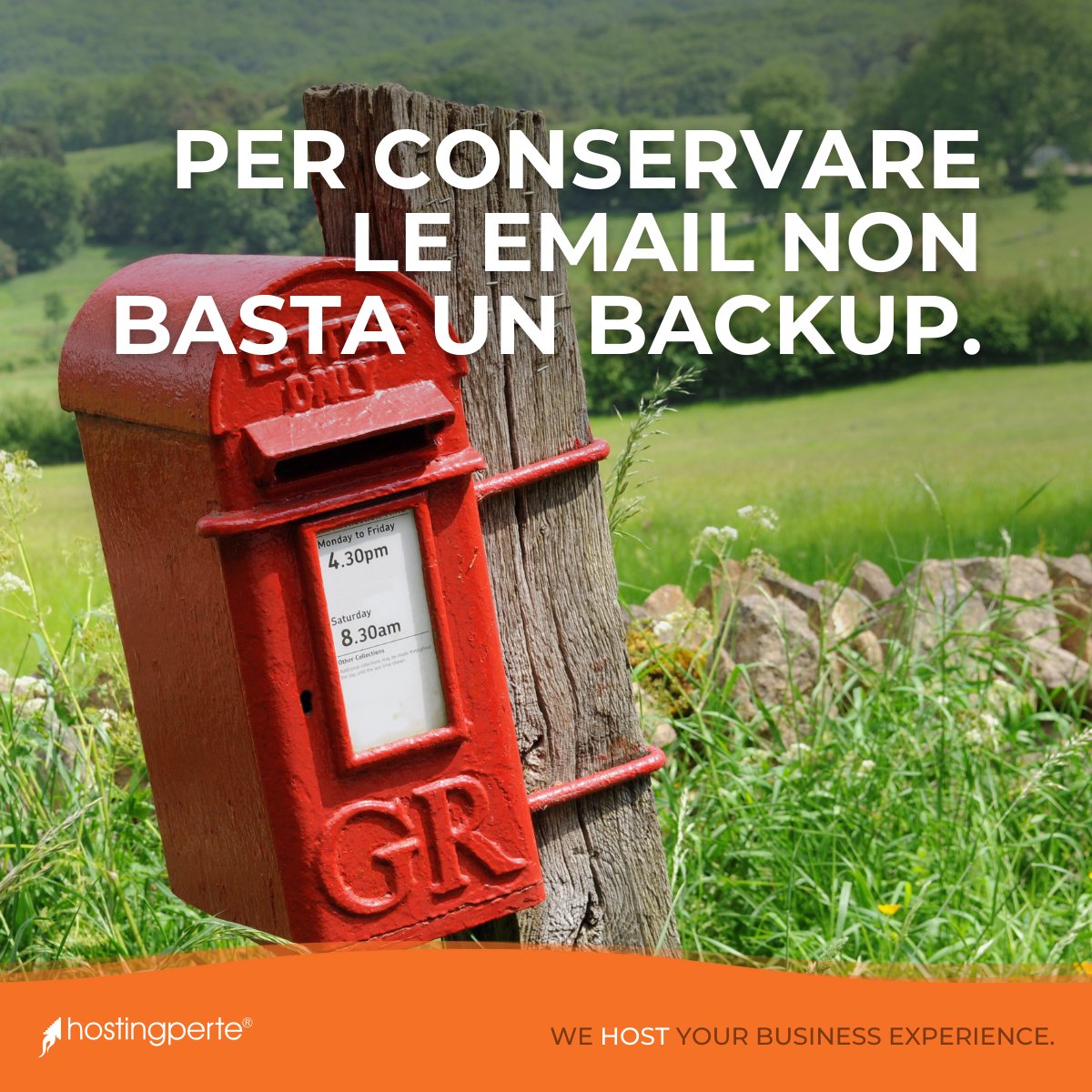 HostingPerTe's tweet photo. In Italia, la legge impone l'obbligo di conservazione delle email (anche #PEC) per 10 anni.

E no, fare un #backup non è sufficiente.

Scopri come possiamo aiutarti a gestire al meglio le tue email e PEC 👉🏻 https://t.co/8fHmrDh9AK https://t.co/txuEaiBWrn
