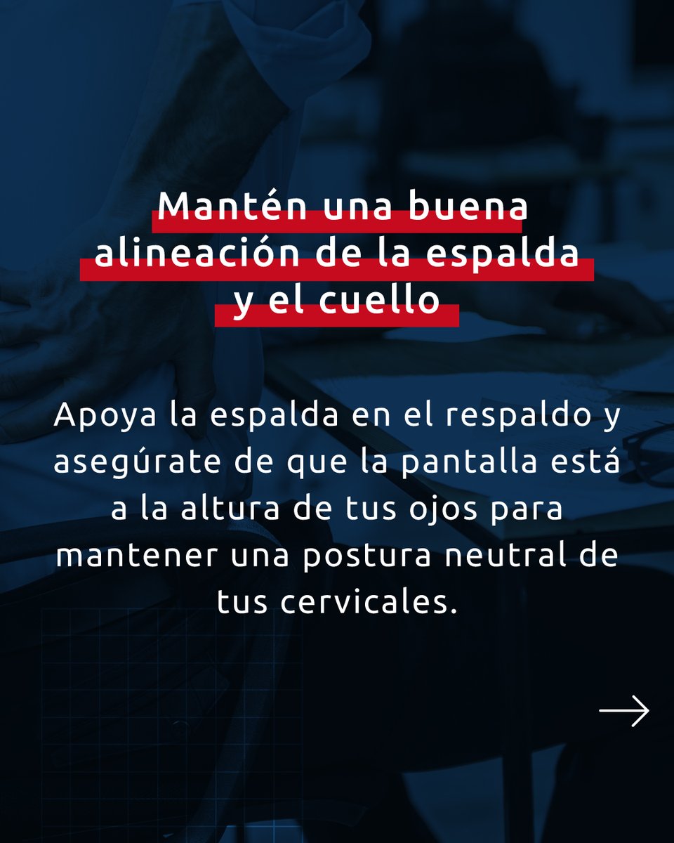 FormaPrevencion's tweet photo. ¿Te pillamos en la #oficina leyendo este tuit? Aprovecha para corregir tu postura. Tienes estos tips y muchos más en nuestro #CursoPRL de personal de oficina 100% online. 👉 https://t.co/sURpbPLxay
#FormaciónPrevención https://t.co/dWUyTiAFsN